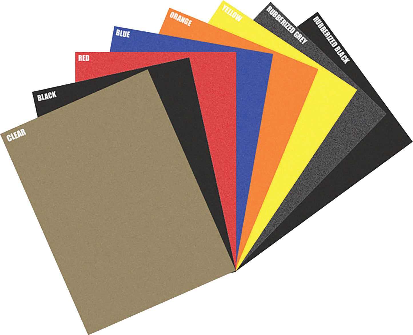 Grip Tape Sheet Rubberized Black 12"X18"