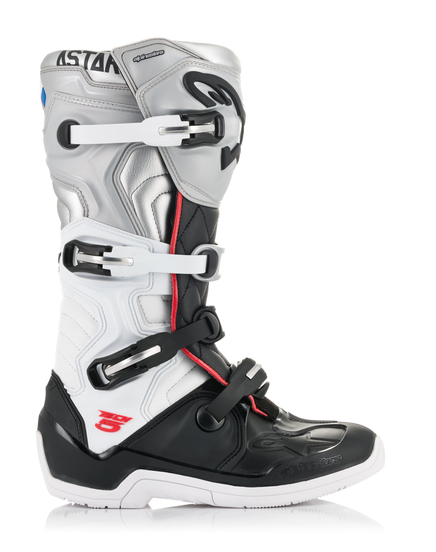 Tech 5 Victory 19 Boots Black/White/Silver Sz 11
