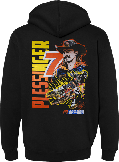 Speedway Hoodie Black Md
