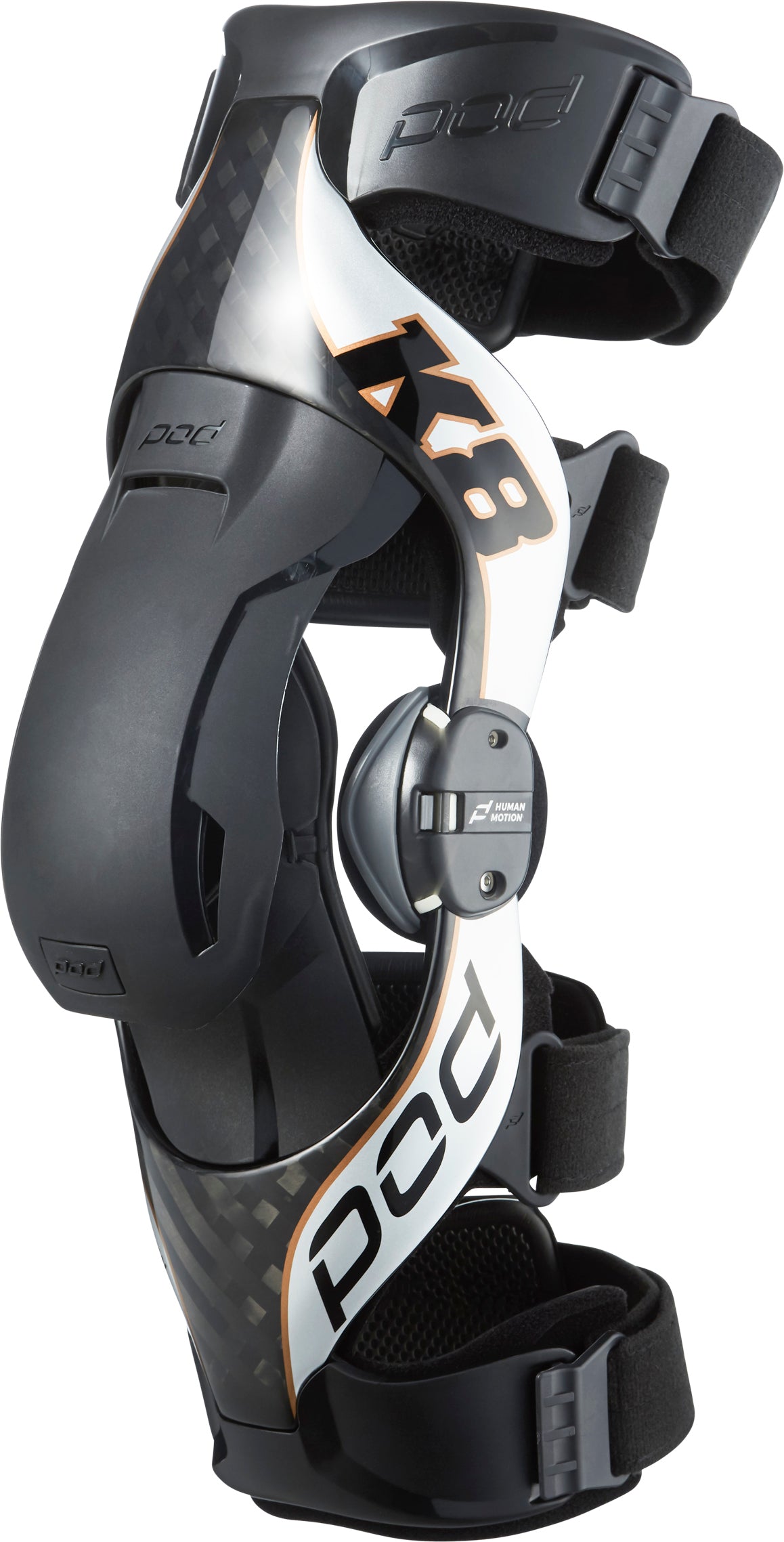 K8 2.0 Knee Brace Lt Carbon/Silver Sm