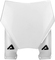 Front Number Plate Ktm White