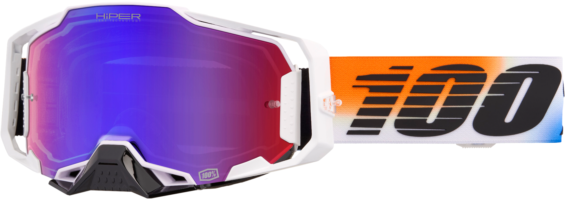 Armega Hiper Goggle United Mirror Red/Blue Lens