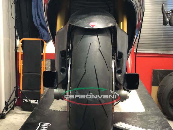 CARBONVANI - Brake Rotor Intake Ducts for 100mm Radial Mount Brakes