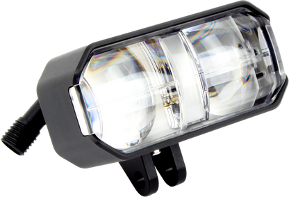 Aux Driving Lights Kit 1.25" Bar Mnt. White Pr.