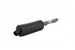 Single Slip On System W/ 4.25" Sport Muffler Blk