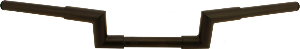 H Bar Z Bar 1 1/4" Cable 4" Rise Satin Blk