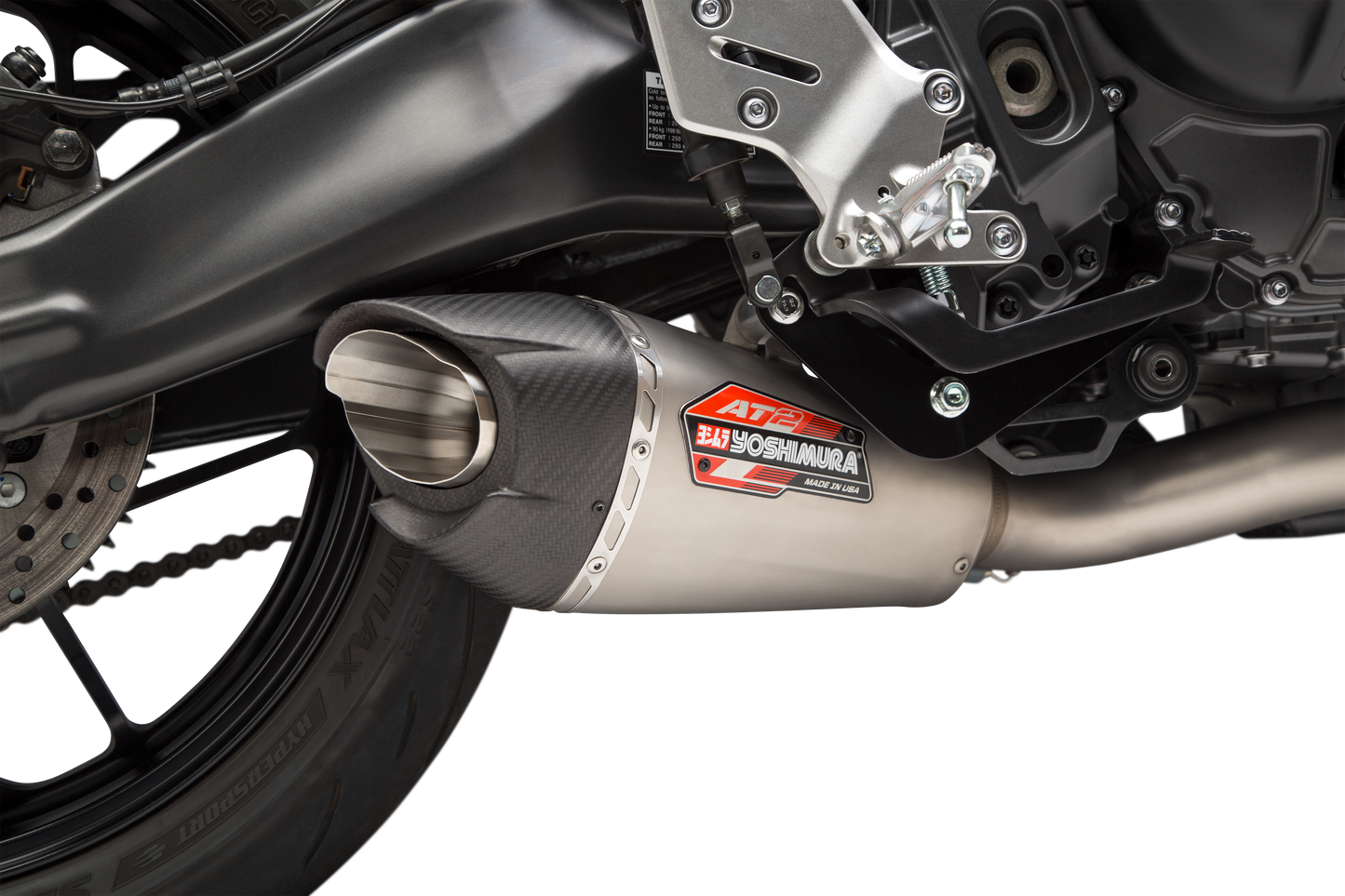 Exhaust Race At2 Full System Ss/Ss/Cf Yam
