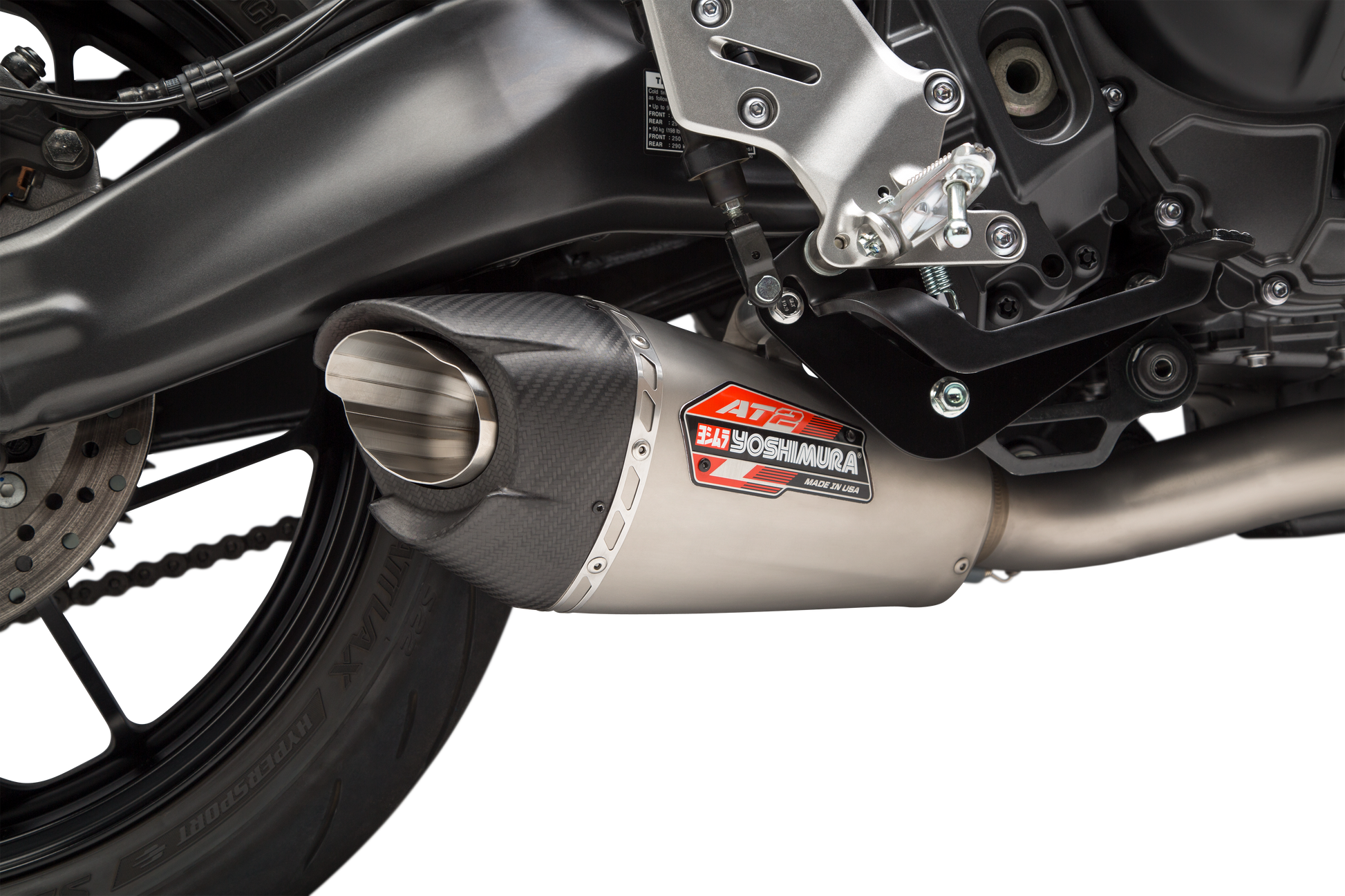 Exhaust Race At2 Full System Ss/Ss/Cf Yam