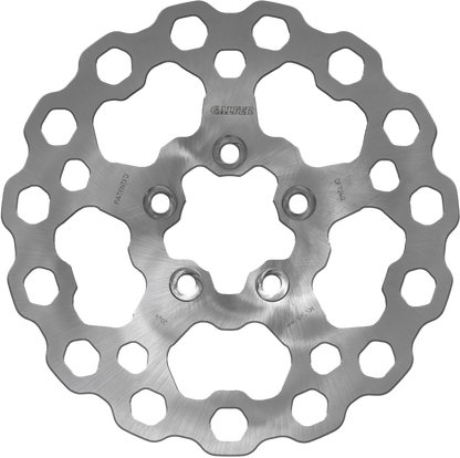 Rotor 10.5" Solid Cubiq Rr Stainless