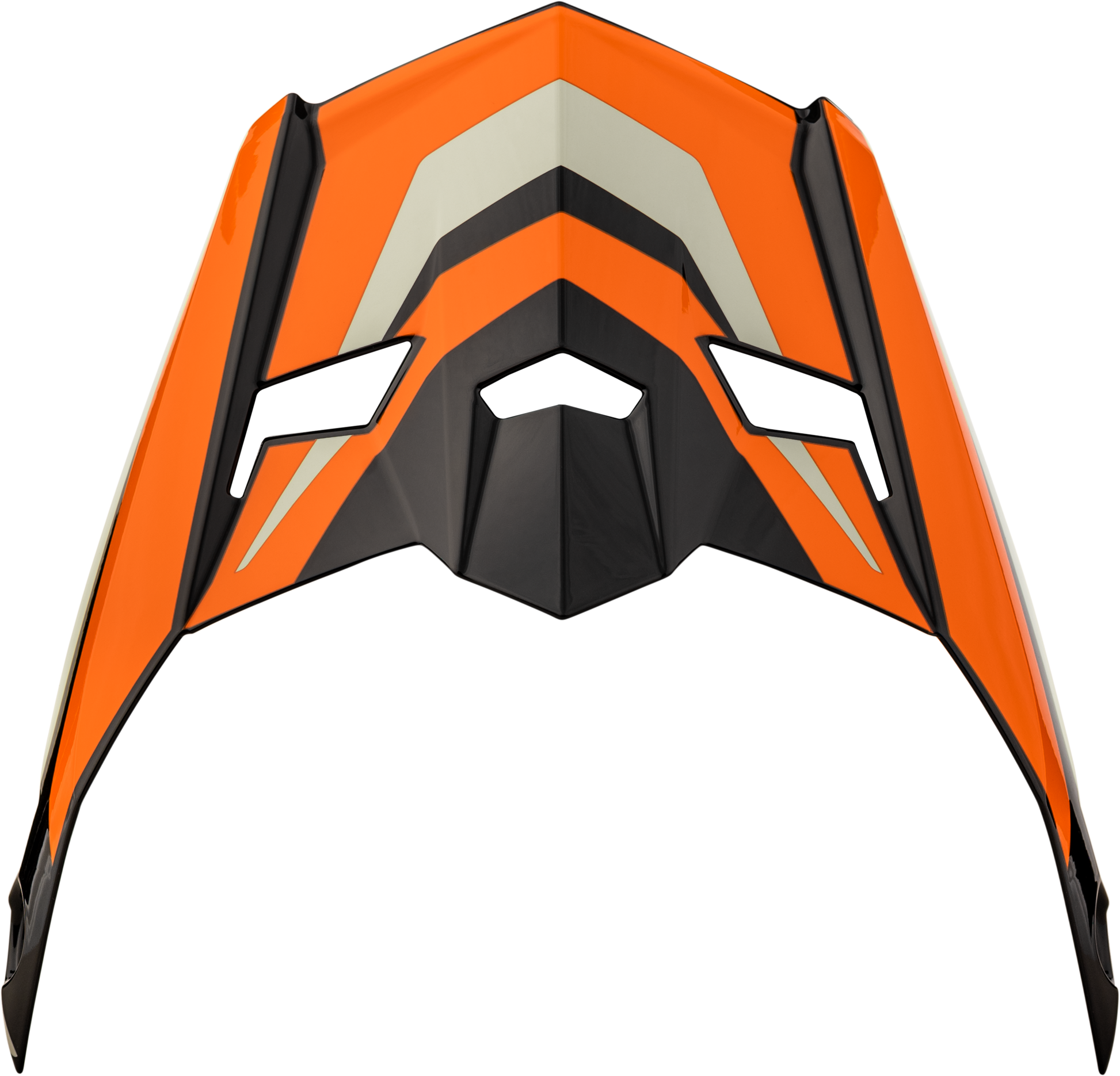 Mx 46 Cyclus Visor Black/Orange Sm