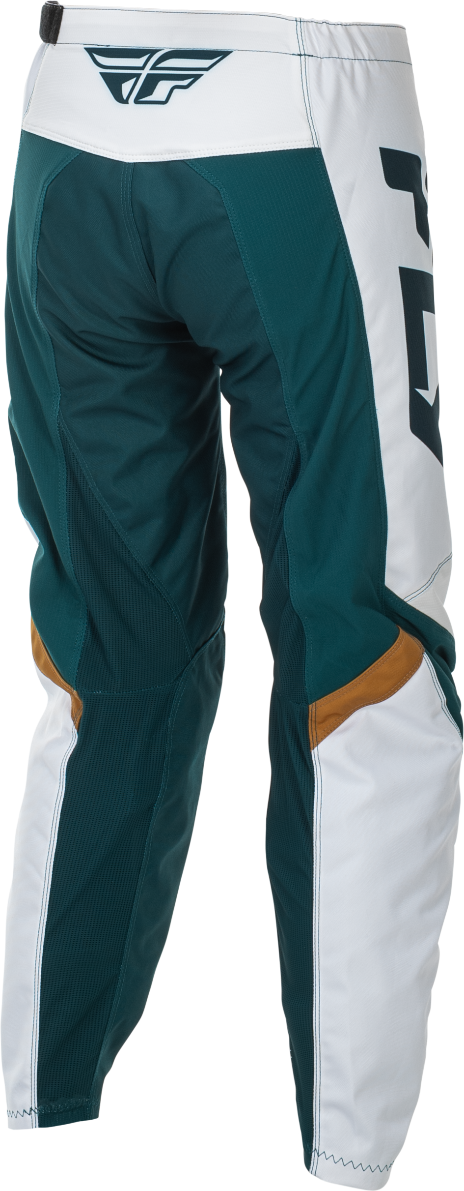 Women's F 16 Pants Teal/White/Gold Sz 15/16