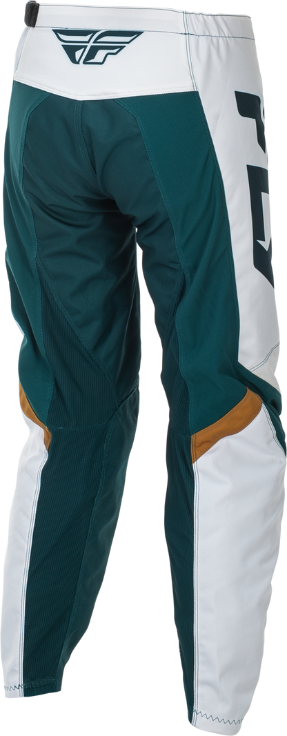 Women's F 16 Pants Teal/White/Gold Sz 07/08