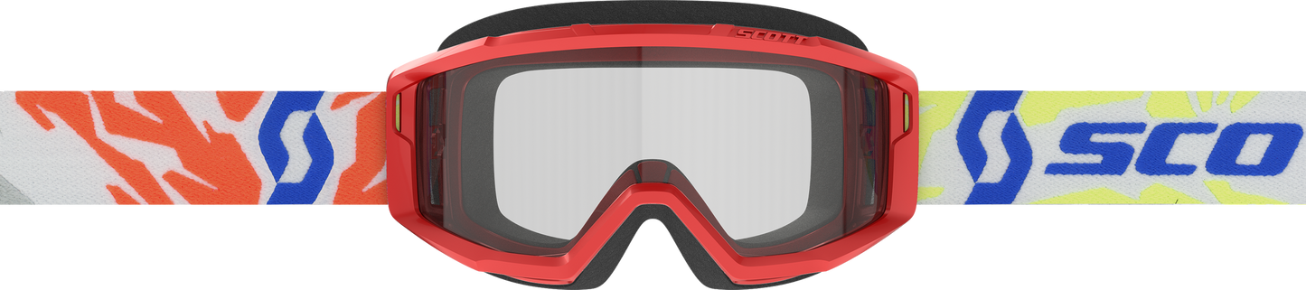 Primal Youth Goggle Red Clear