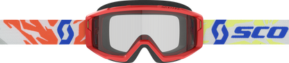 Primal Youth Goggle Red Clear