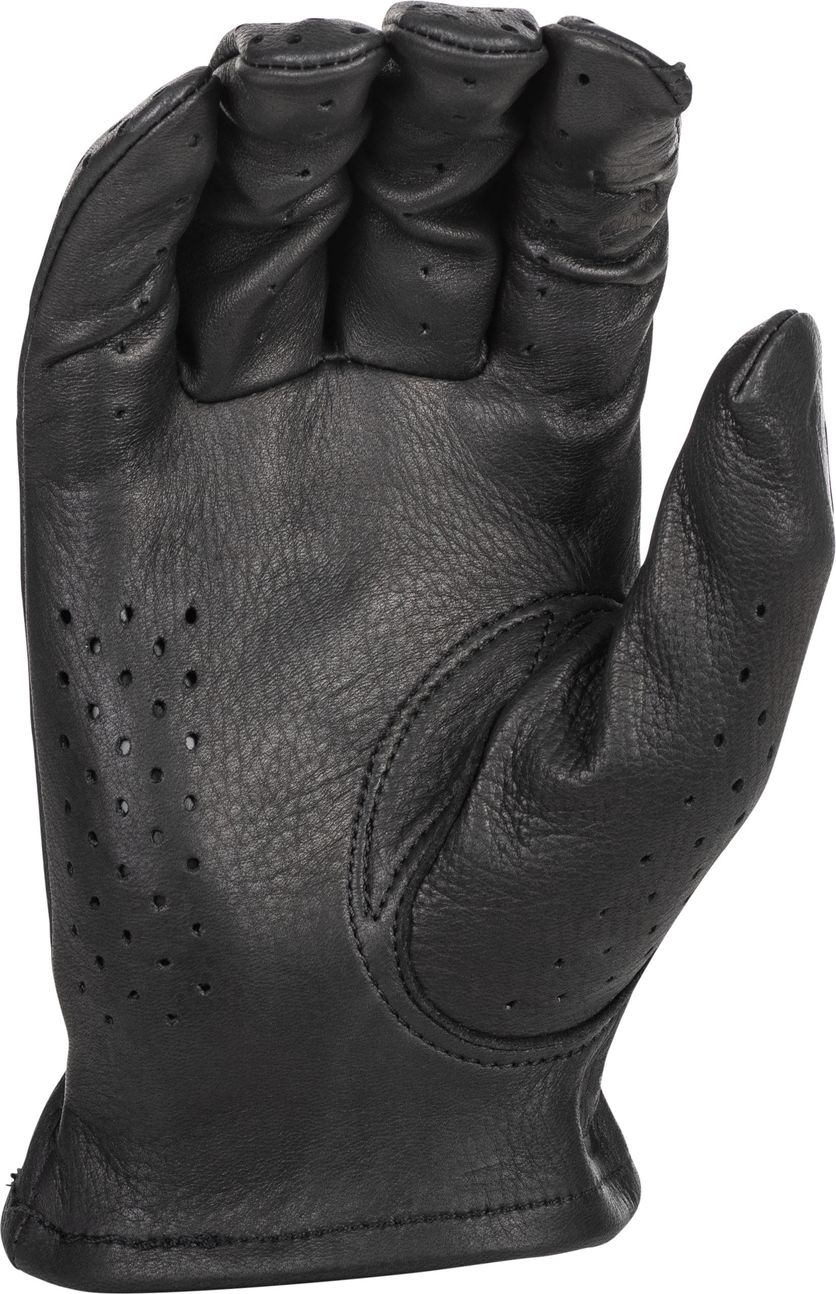 Louie Perforated Gloves Black 4x