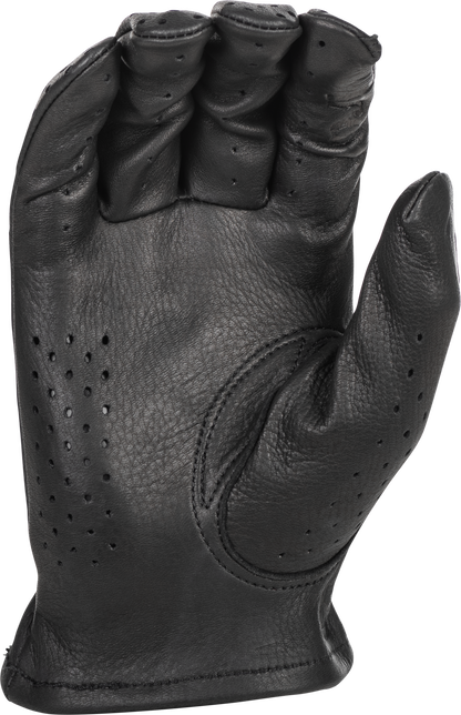 Louie Perforated Gloves Black 5x