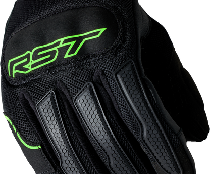 S1 Mesh Ce Glove Black/Neon Green  2xl