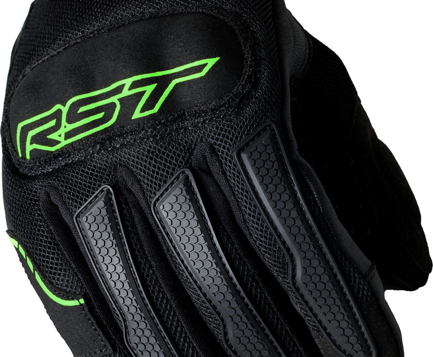 S1 Mesh Ce Glove Black/Neon Green  Lg