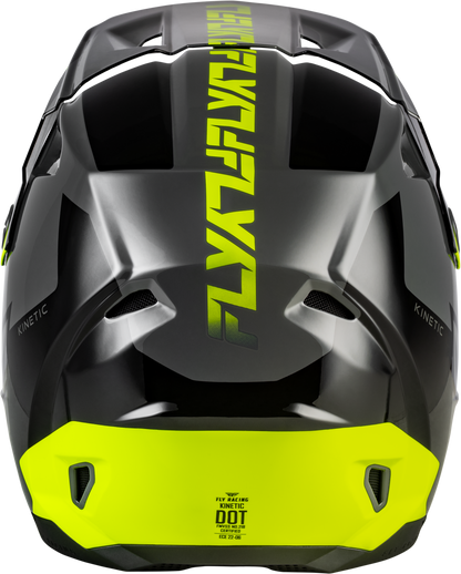 Kinetic Crest Helmet Grey/Black/Hi Vis 2x