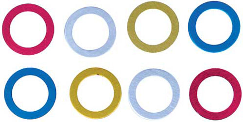 Indexing Washer Kit 2 Cylinder 8/Pk