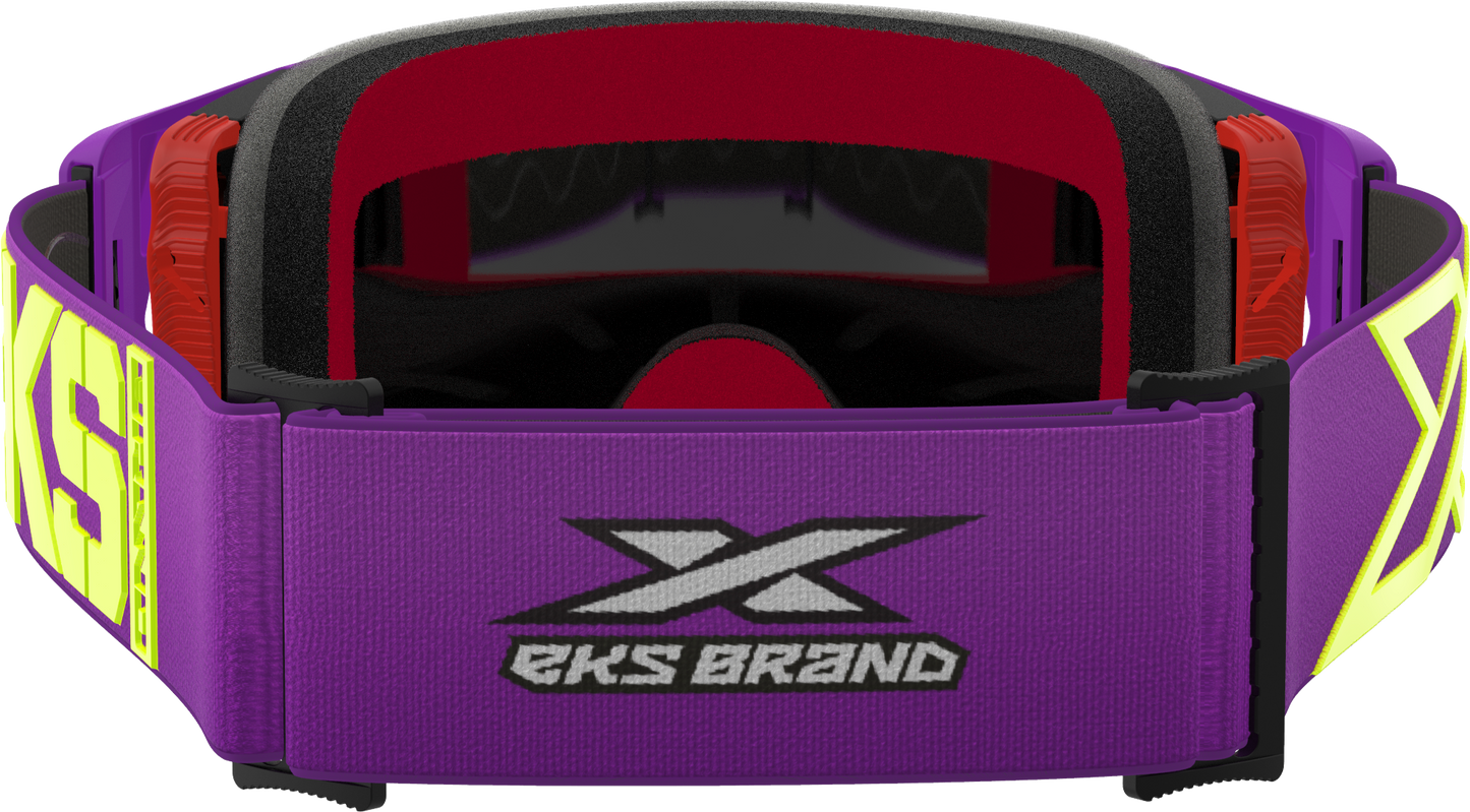 Lucid Caliber Goggle Purple Gold Mirror Lens