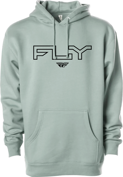 Fly Edge Hoodie Dusty Sage Lg