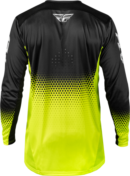 Rayce Sonar Bicycle Jersey Hi Vis/Black/White Sm