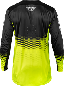 Rayce Sonar Bicycle Jersey Hi Vis/Black/White Md