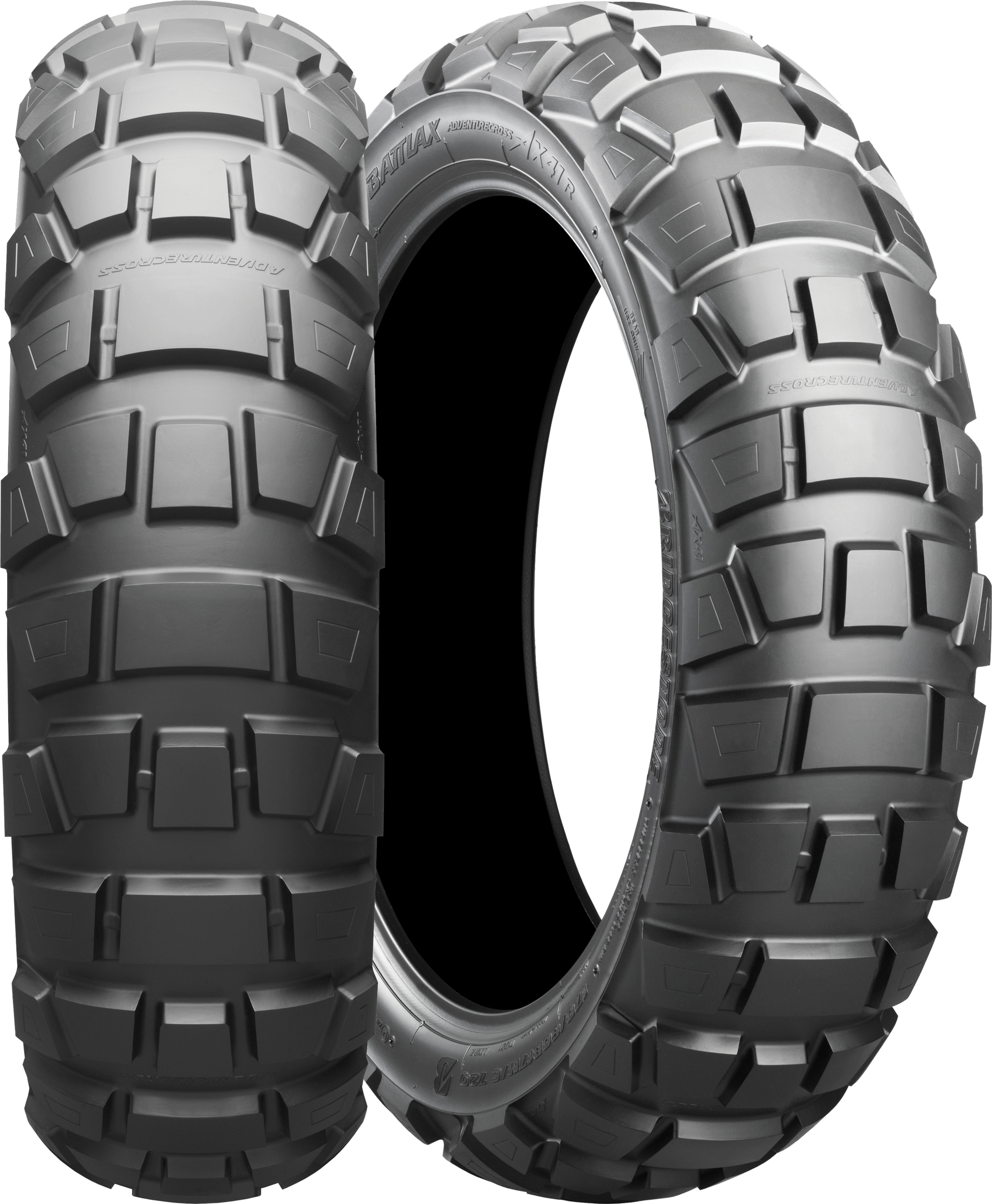 Tire Battlax Advcross Ax41 Rr 120/80 18 62p Bias Tl