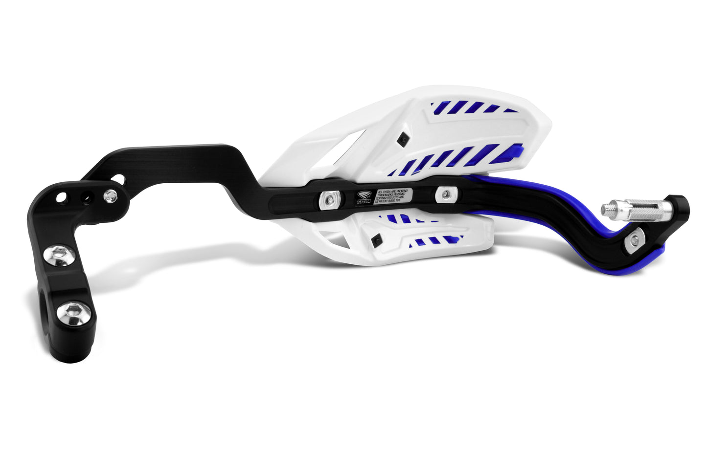 Crm Wrap Around Handguards 7/8" Clamp   White/Blue