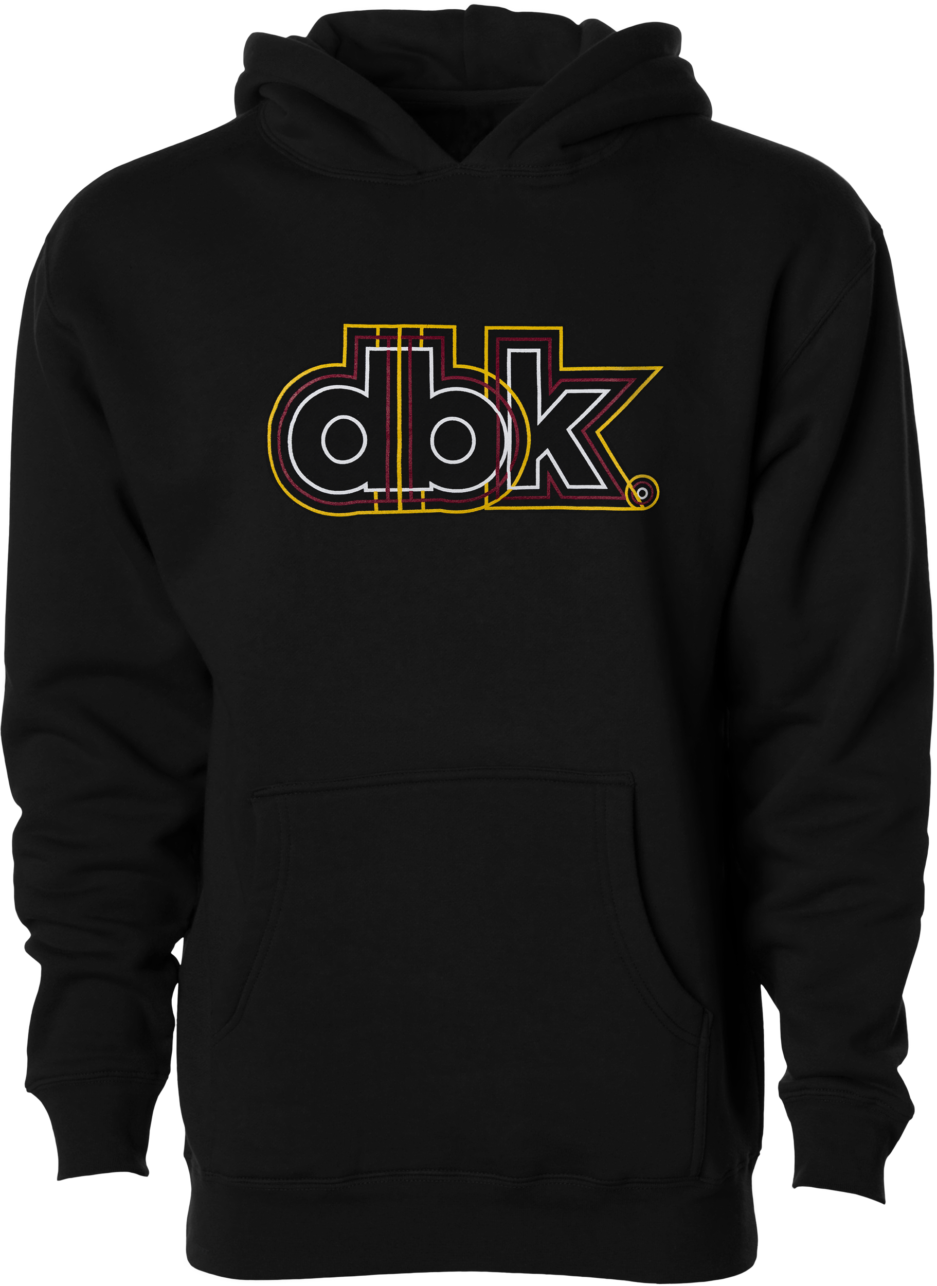 Lined Up Youth Hoodie Black Yx