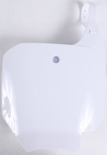 Front Number Plate White