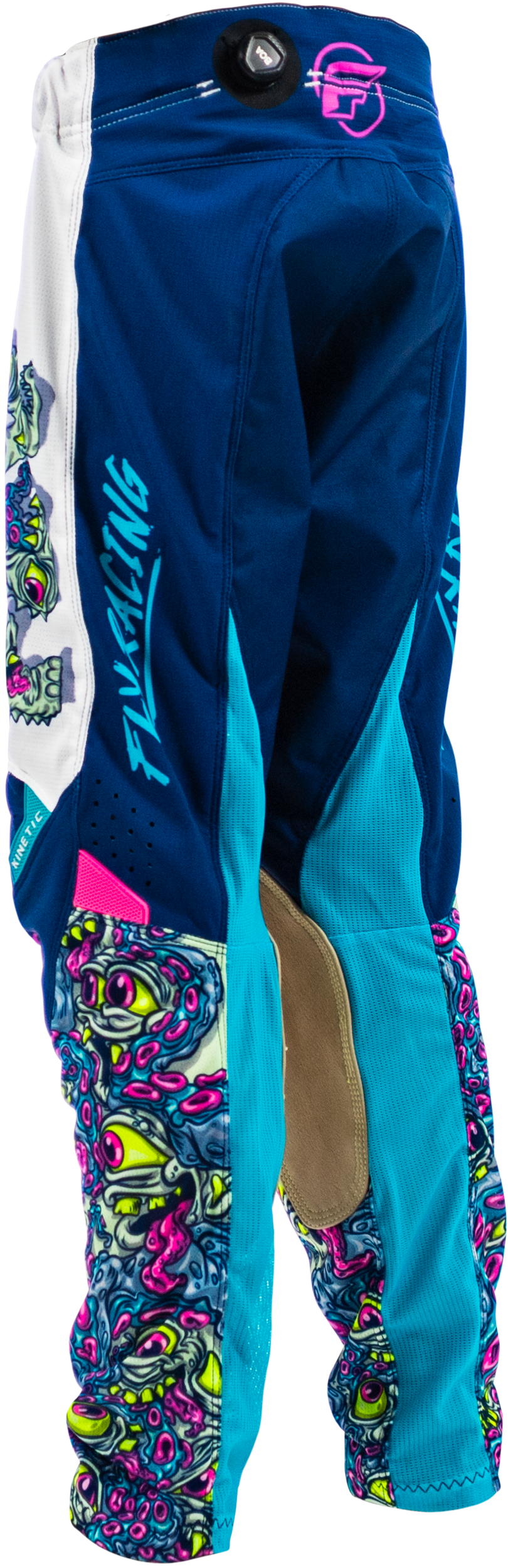 Yth Kinetic Mutant Mesh Pants White/Blue/Multi Sz 26