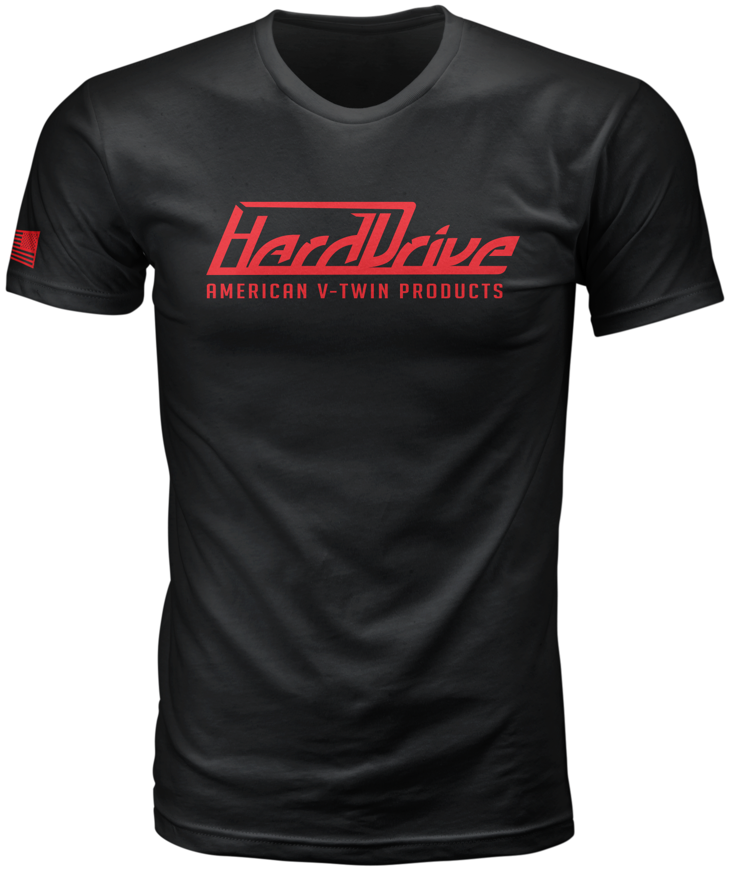 Harddrive Tee Black/Red 2x