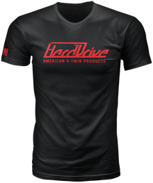 Harddrive Tee Black/Red 2x