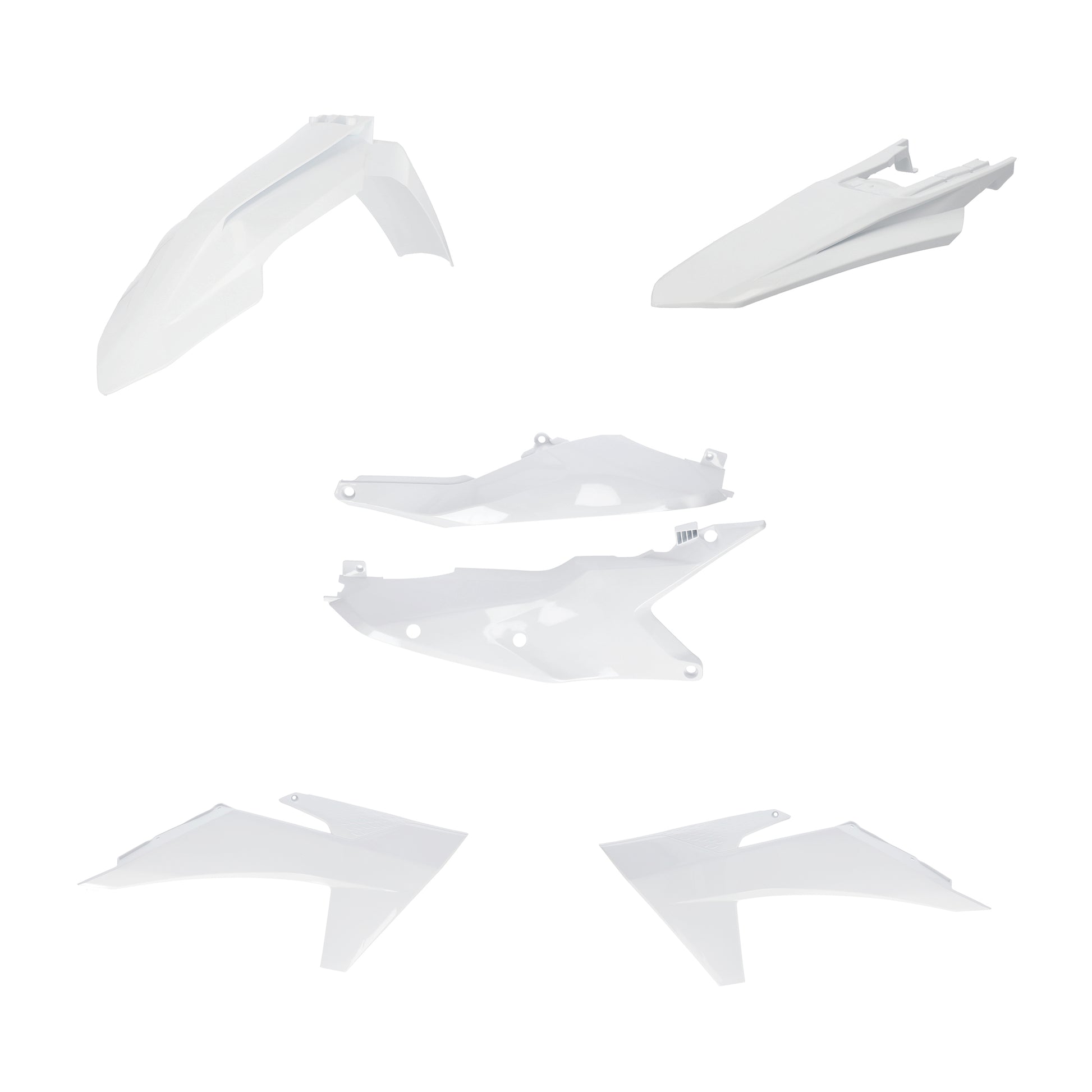 Plastic Kit Ktm White