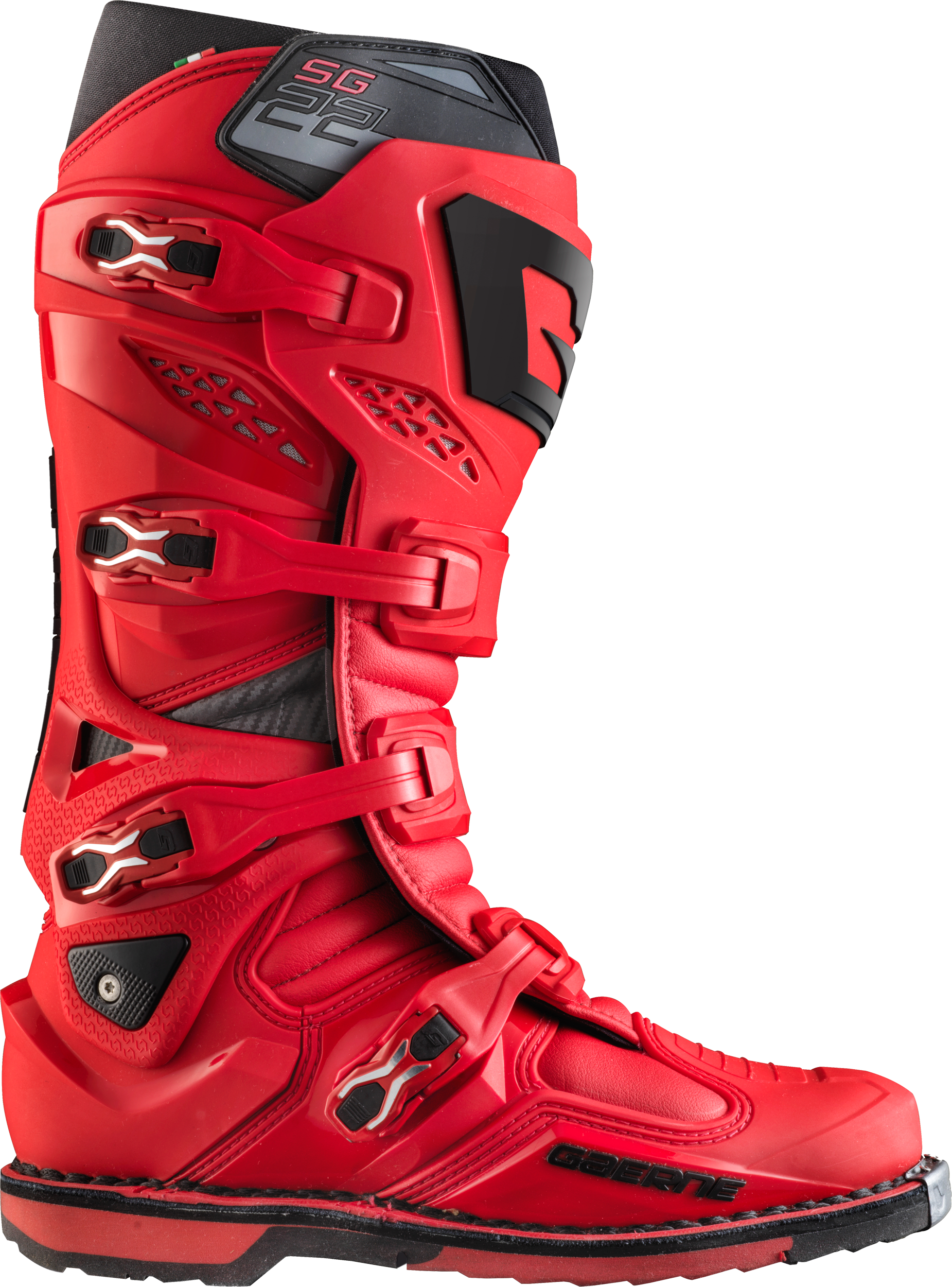 Sg 22 Boots Red Sz 14