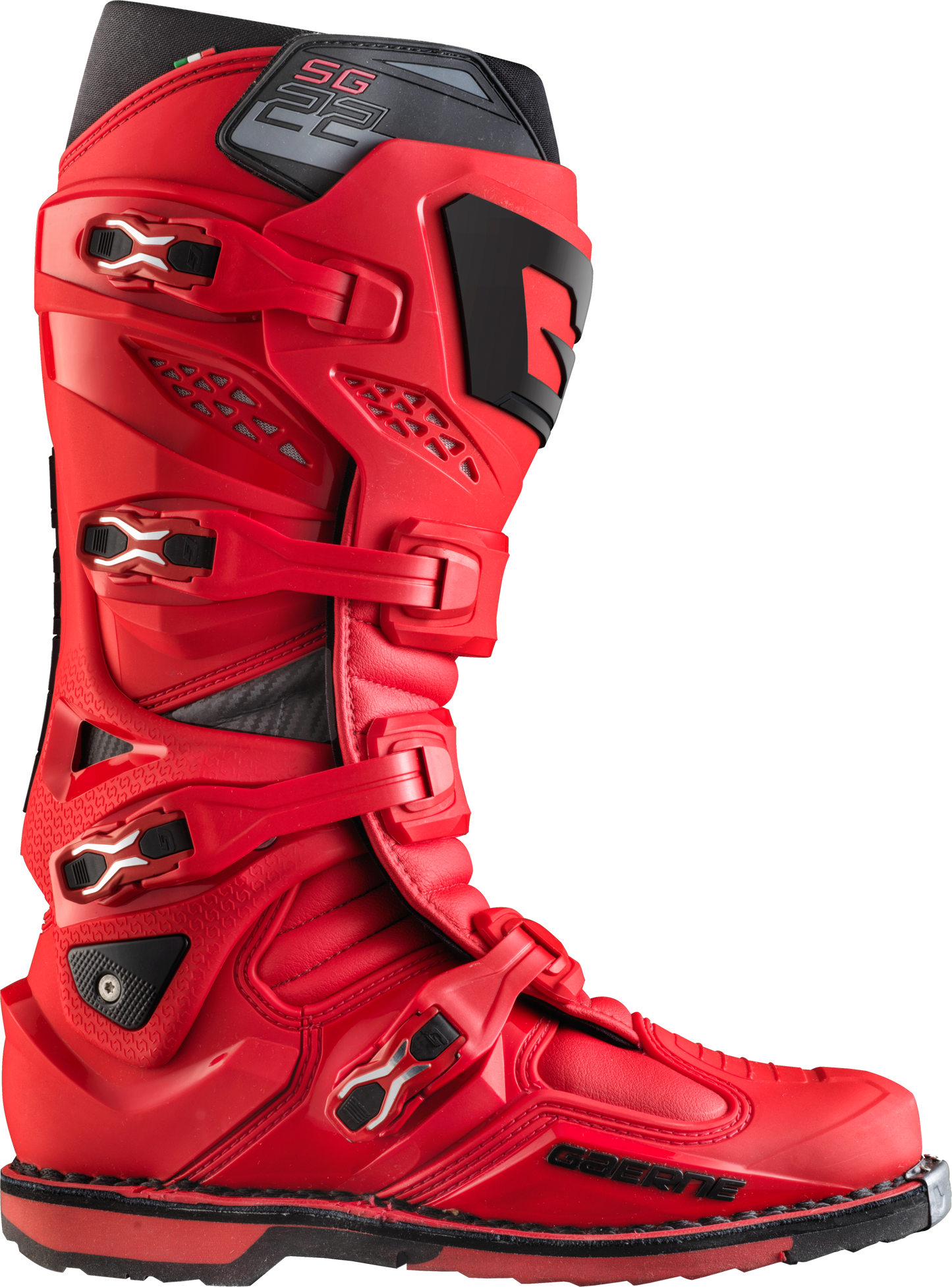 Sg 22 Boots Red Sz 10