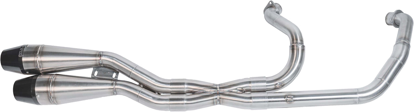 Indian X Pipe Full Lgth Chief Brushed Ss