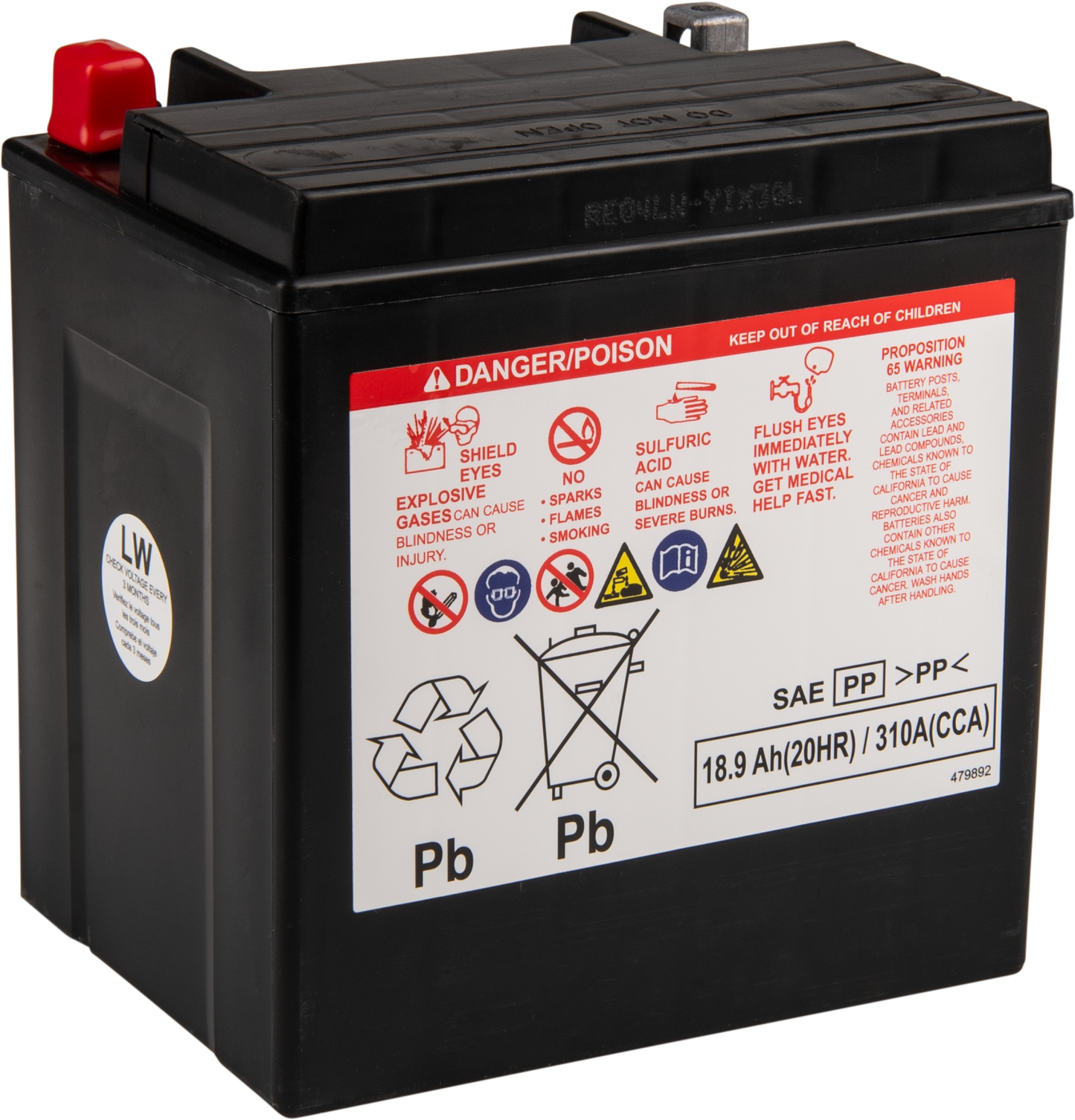 High Perform Battery Yix30l Cca 400