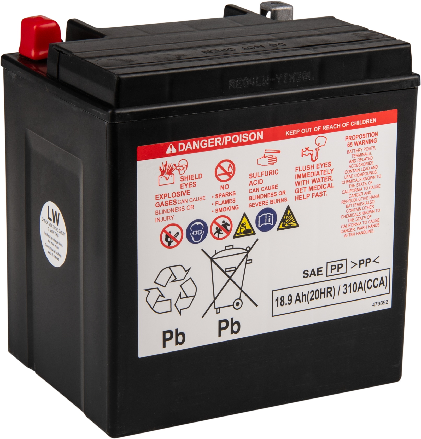High Perform Battery Yix30l Cca 400