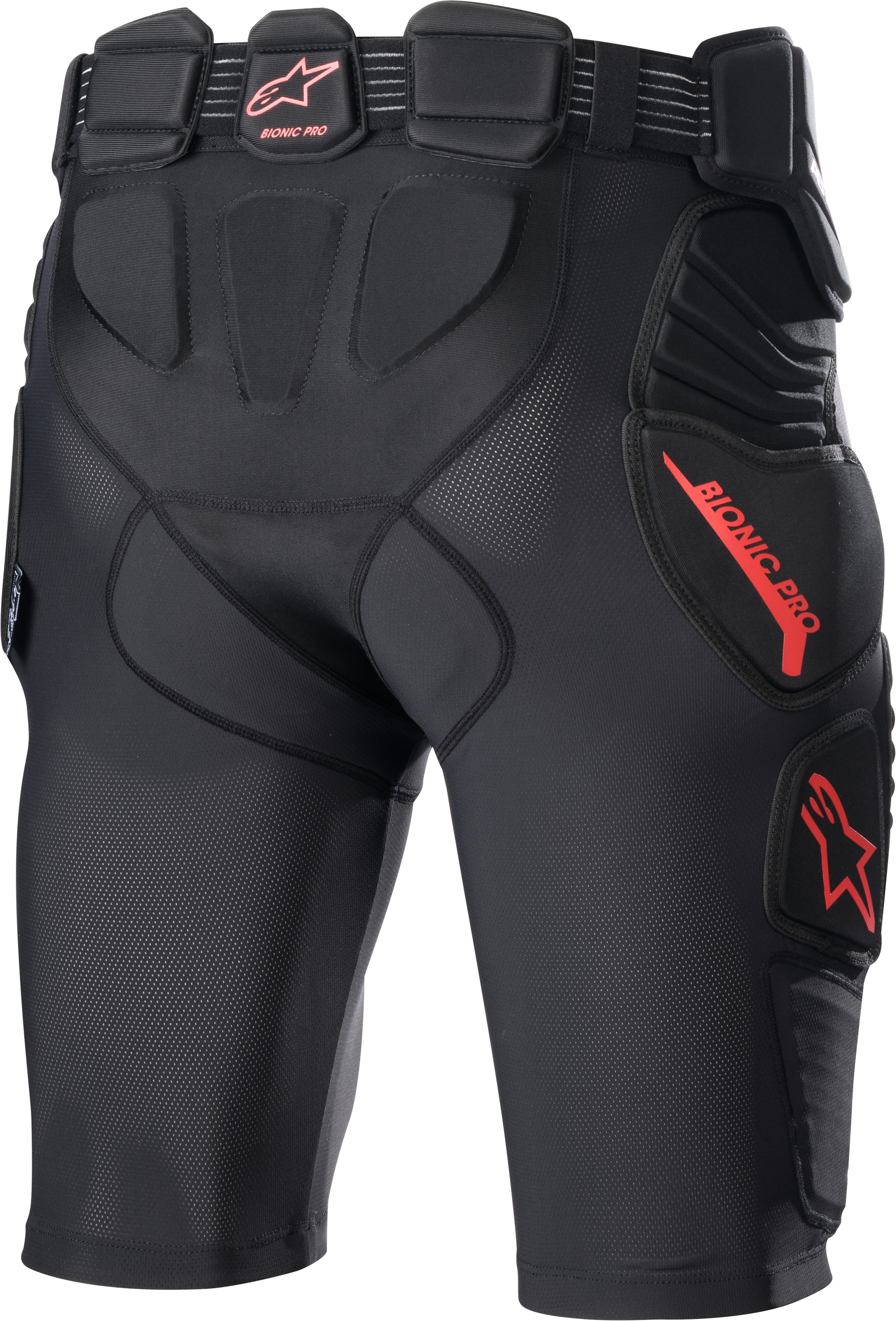 Bionic Pro Protection Shorts Black/Red Xl