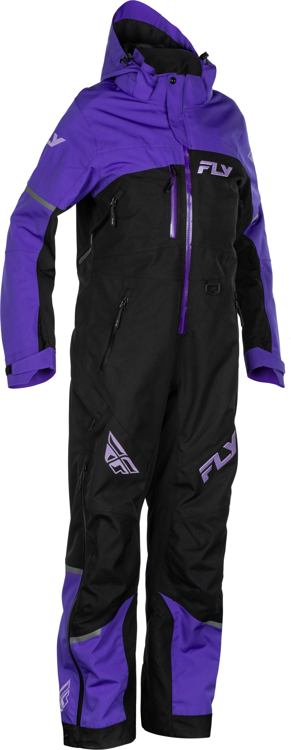 Women's Cobalt Shell Monosuit Purple/Black Xs