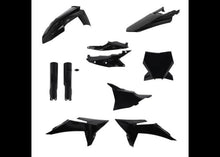 Plastic Kit  Full Ktm Black