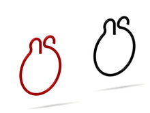 DBK Special Parts (Ducabike) Small Hub Rear Sprocket Side Axle Nut Lock Pin (clip)