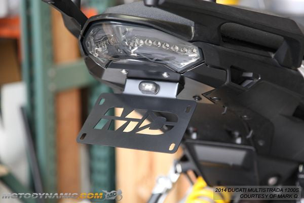 Motodynamic Fender Eliminator for Ducati Multistrada 1200 2010-2014