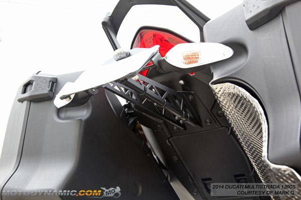 Motodynamic Fender Extension Arm Kit - Ducati Multistrada 1200 2010-2014 with Ducati Bags