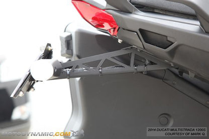 Motodynamic Fender Extension Arm Kit - Ducati Multistrada 1200 2010-2014 with Ducati Bags