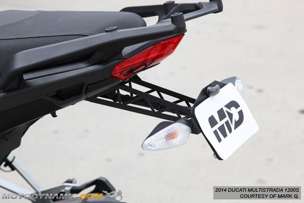 Motodynamic Fender Extension Arm Kit - Ducati Multistrada 1200 2010-2014 with Ducati Bags