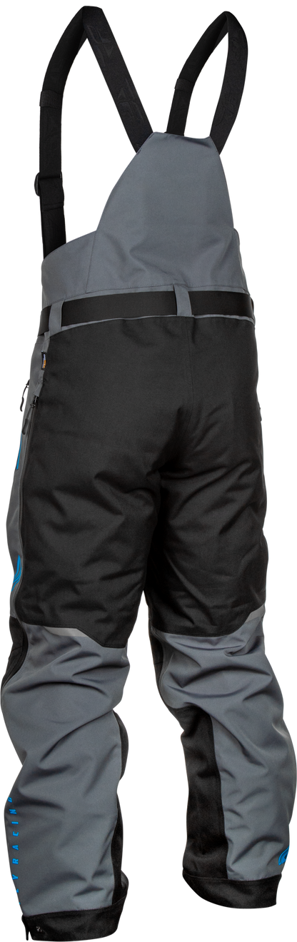 Carbon Bib Grey/Blue Lg